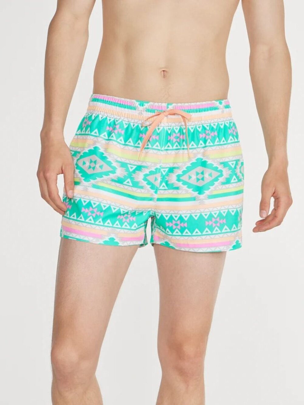 Chubbies THE EN FUEGO Southwestern Geometric Print 4" Swim Trunks Men's SM - USA - Picture 3 of 11